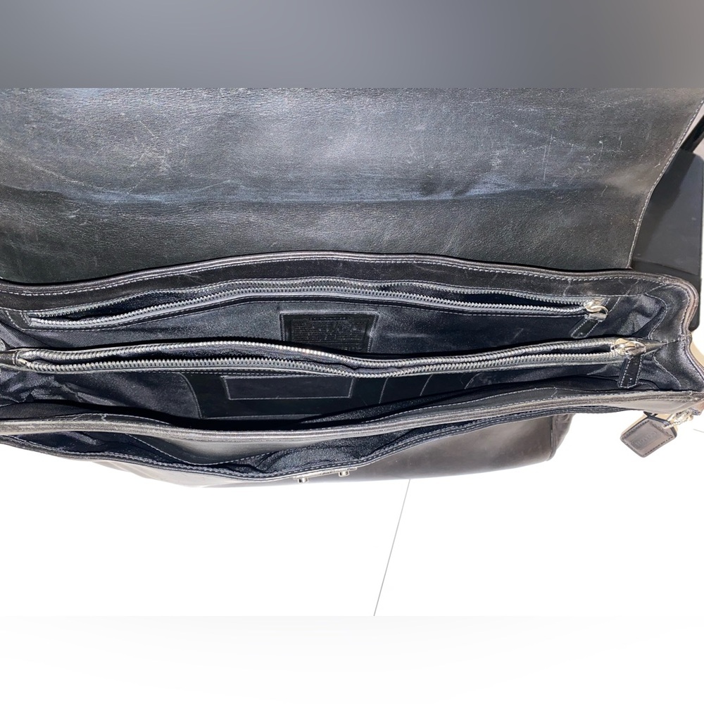 🖤EUC Coach Leather Briefcase 🖤 Black - Picture 9 of 9